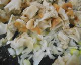 残ったギョーザをチャーハンに！作り方7写真