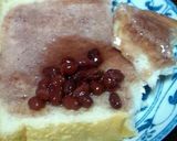 つぶぜんざい缶ジュースと食パンでおやつ作り方4写真