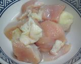 懐かしの檸檬鶏片（檸檬あんかけから揚げ）作り方1写真