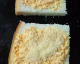 鮭フレークのからしマヨトースト作り方3写真