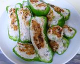 ピーマンの肉詰め・味噌煮込み。作り方5写真