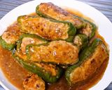 ピーマンの肉詰め・味噌煮込み。作り方8写真