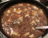 マーボー豆腐風のどんぶり♫作り方5写真