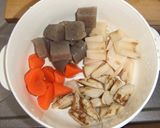 こっくり筑前煮☆作り方1写真