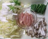 白菜の中華スープ☆酸辣湯風☆作り方1写真