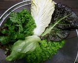 簡単！12月のリーフサラダ　京都カフェ作り方1写真