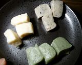 粟胡麻蓬3色生麩の塩ぜんざい　京都カフェ作り方4写真