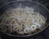 とんぺい焼き（もやし＆ちくわ）作り方2写真