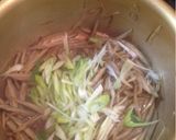 たっぷりねぎのきんぴらごぼう♪作り方4写真