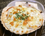海鮮！殻付き帆立貝のバター醤油焼き♪作り方14写真