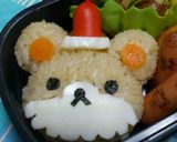 キャラ弁★リラックマサンタ作り方4写真