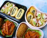 お弁当に♪カニカマ＆枝豆＆チーズの包み焼作り方4写真