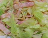 冬キャベツとベーコンのパスタ作り方12写真