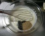 ■■■■胡麻入りレアチーズケーキ■■■■作り方9写真