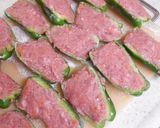 ピーマンの肉詰め・おろしポン酢作り方7写真