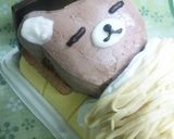 ロールケーキデコ☆くまさん作り方12写真