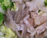 イカ一夜干しと白菜の塩麹バター炒め作り方4写真