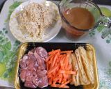 電子レンジで【切り干し大根の甘辛煮】作り方1写真