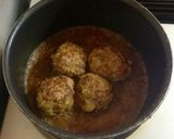 簡単煮込みハンバーグ作り方5写真