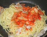 超簡単・キムチ焼きそば作り方3写真