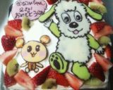 キャラクターデコチョコ（ケーキ）作り方18写真