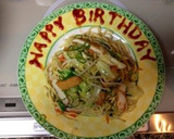 誕生日にごま塩だれ焼きそば☆金ごま本舗作り方6写真