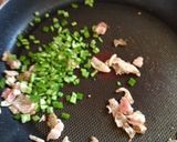 豚バラ＆ピーマンde焼きおにぎり☆作り方1写真