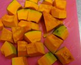 冷凍保存♪かぼちゃ作り方1写真