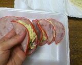 リメイクおかずのハムサラダフライ作り方1写真