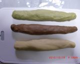 ヨーグルト酵母でふわふわ三色パン　作り方6写真