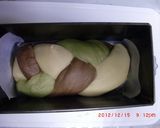 ヨーグルト酵母でふわふわ三色パン　作り方8写真