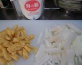 だいこんのゴマ油塩炒め作り方1写真