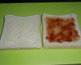 簡単おやつ☆お菓子みたいなジャムサンド作り方1写真