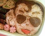 たむけん!!パパキャラ弁作り方4写真