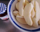 リンゴのオーブントースター焼でクリスマス作り方1写真