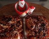 リンゴのオーブントースター焼でクリスマス作り方4写真