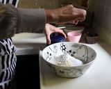 いちごとアイスとクランブルのデザート☆作り方5写真