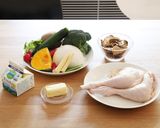 チキンソテー　ポルチーニソース添え作り方1写真