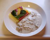 チキンソテー　ポルチーニソース添え作り方22写真