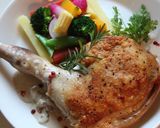 チキンソテー　ポルチーニソース添え作り方23写真
