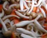 若鶏のこま切れとレンコンの炊き込みご飯作り方10写真