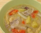 具だくさん＊野菜たっぷり酒粕入り味噌汁作り方7写真