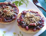 醤油麹と粒あんのトースト作り方5写真