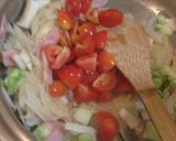 簡単♪こくうまトマトクリームパスタ作り方3写真