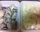 缶ソースで簡単☆牡蠣のクリームシチュー作り方1写真