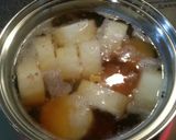 長芋とわかめの煮物作り方2写真