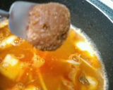 コンビーフで簡単☆あったかピリ辛ぞうすい作り方3写真
