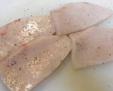 メカジキ★ガーリック醤油バター焼き作り方1写真