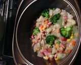 分離しない！なめらか〜な豆乳チャウダー作り方5写真