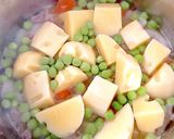 昭和‼さいたま大谷小学校給食❤肉じゃがஐ作り方8写真